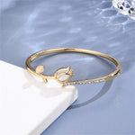 Load image into Gallery viewer, Elegant Tulip Opal Diamond Accented Bracelet
