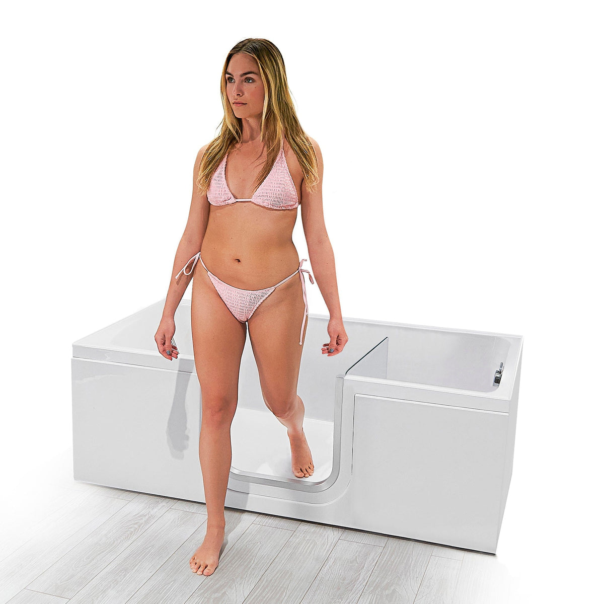 ELLA&#39;S BUBBLES Laydown Tub Ella Laydown 30x60 Walk in Bathtub