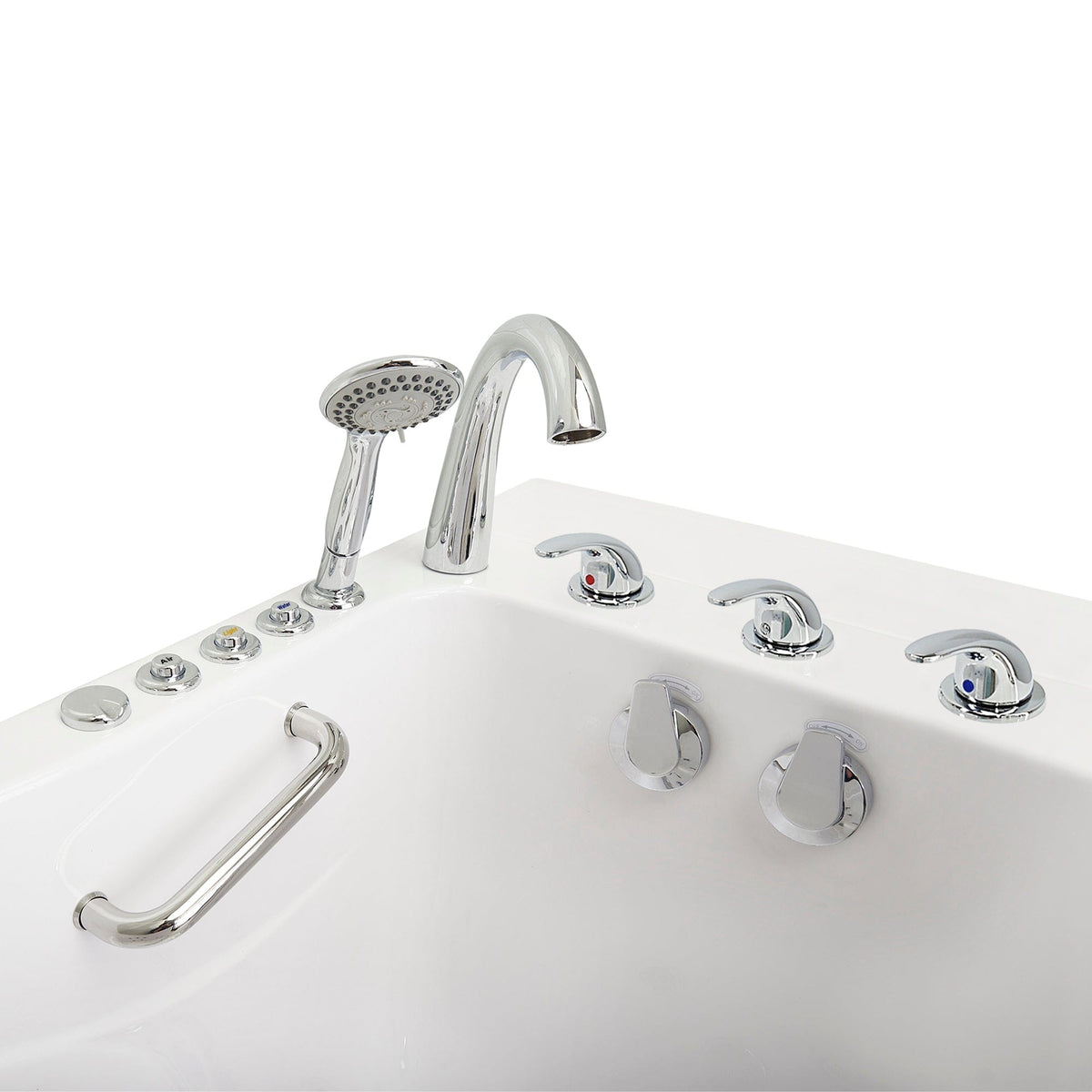 ELLA&#39;S BUBBLES Outward Swinging Tub Ella Capri 30x52 Walk-In Bathtub