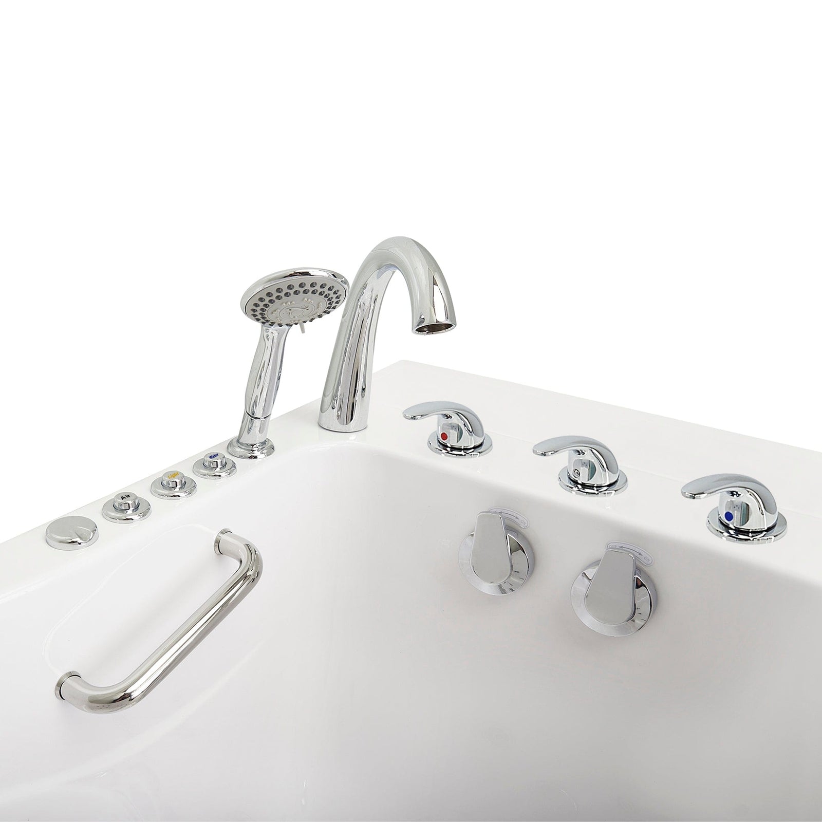 ELLA'S BUBBLES Outward Swinging Tub Ella Capri 30x52 Walk-In Bathtub