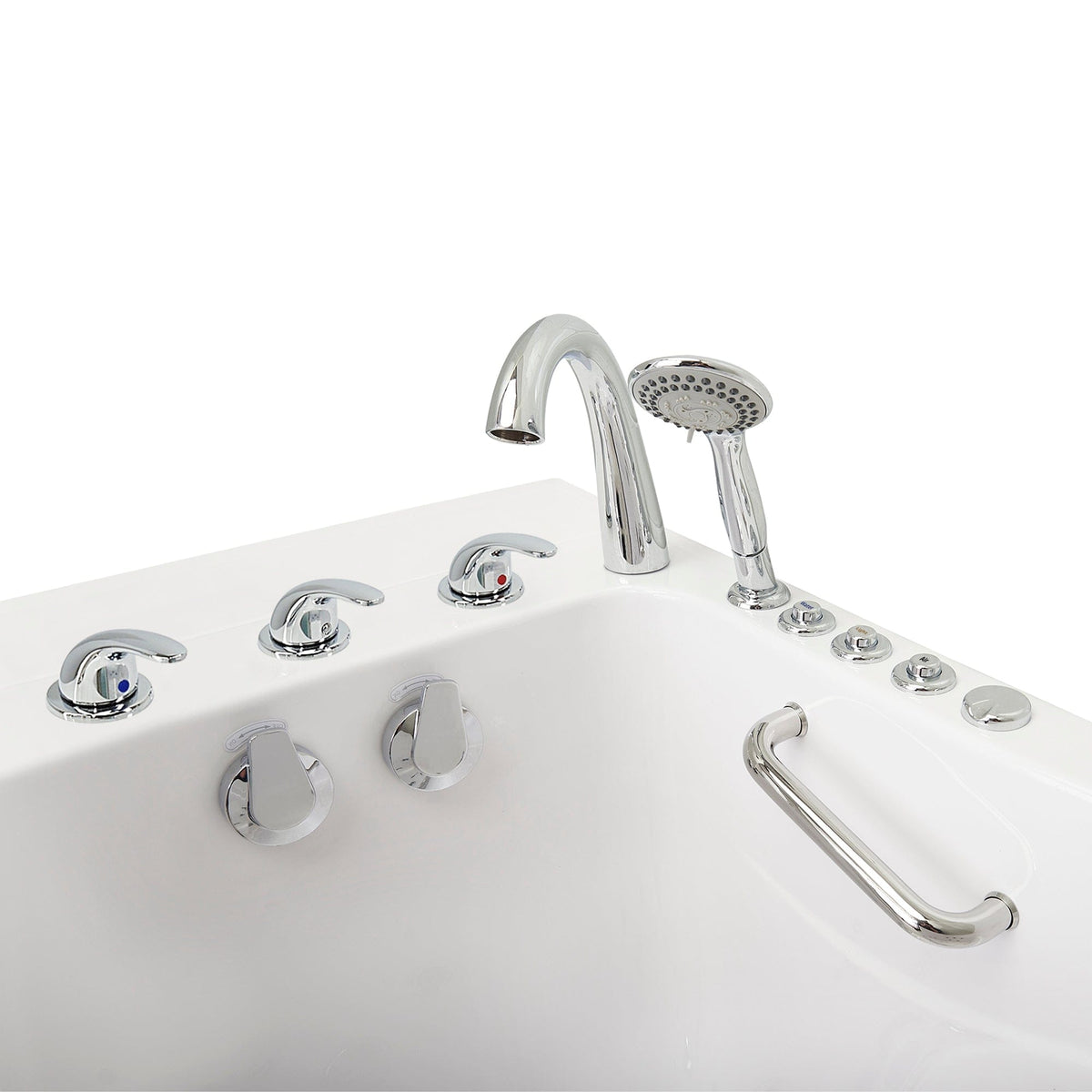 ELLA&#39;S BUBBLES Outward Swinging Tub Ella Capri 30x52 Walk-In Bathtub