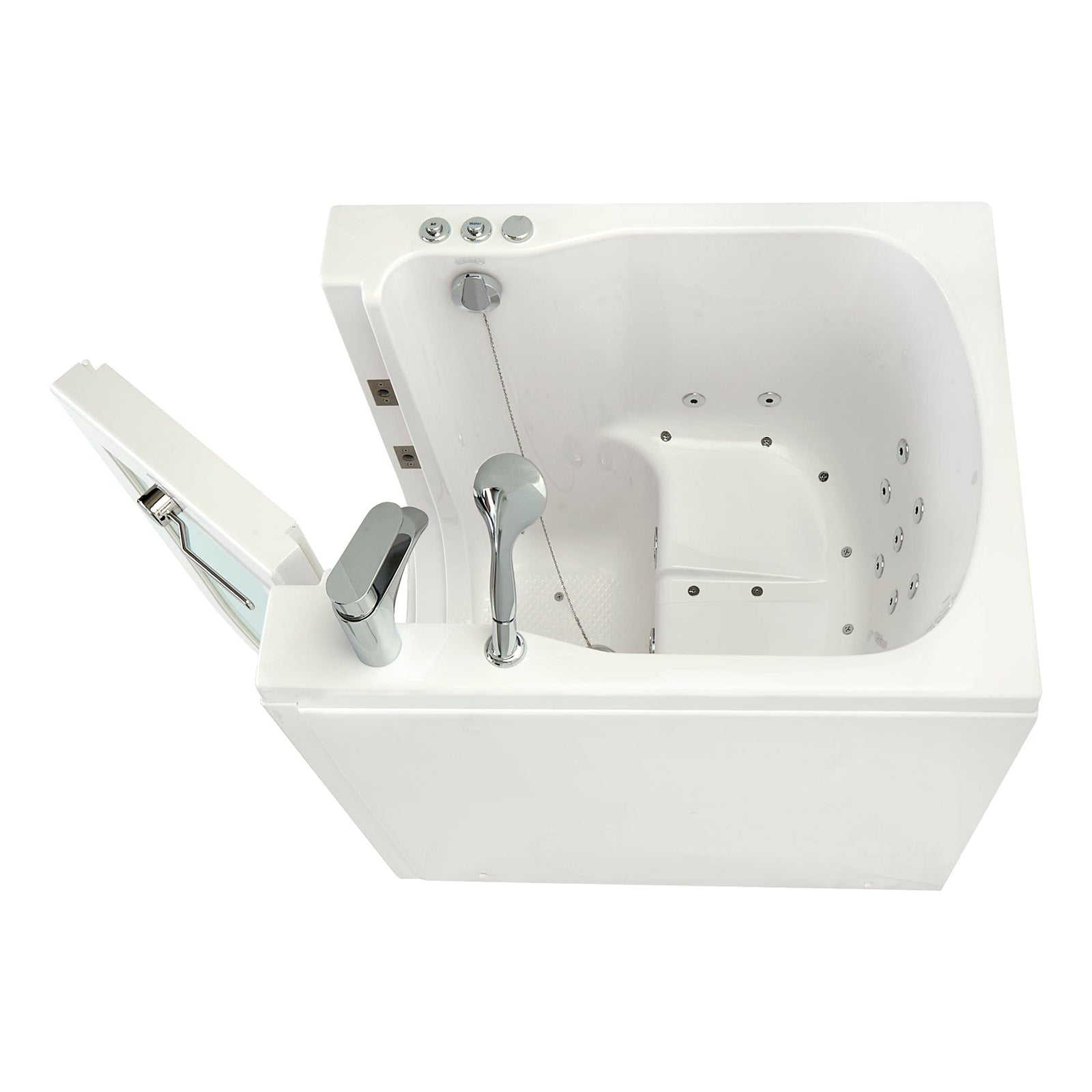 ELLA'S BUBBLES Outward Swinging Tub Ella Front Entry 32x40 Walk-In Bathtub