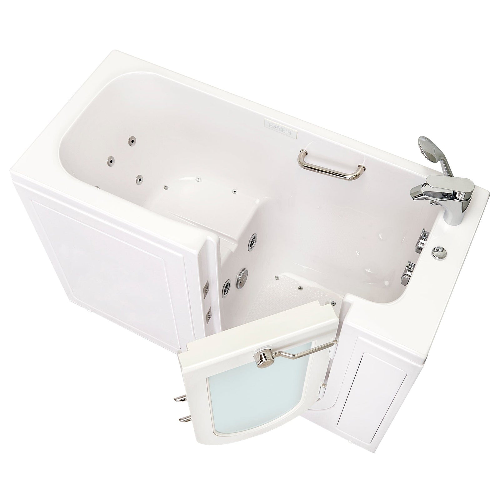 ELLA'S BUBBLES Outward Swinging Tub Ella Lounger 27x60 Walk-In Bathtub