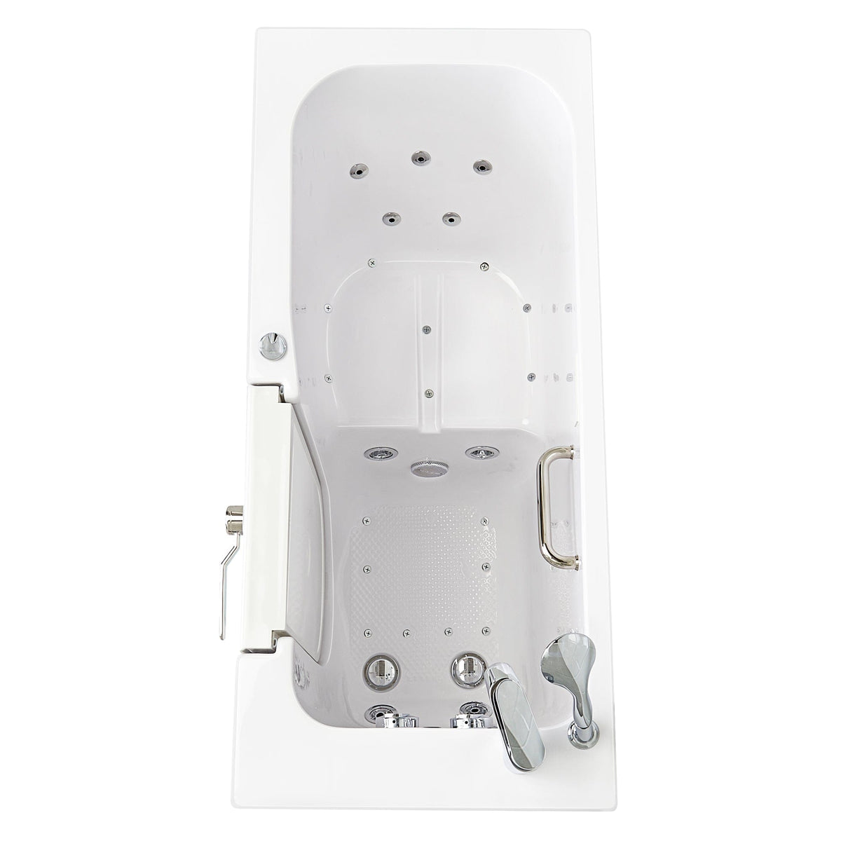 ELLA&#39;S BUBBLES Outward Swinging Tub Ella Lounger 27x60 Walk-In Bathtub