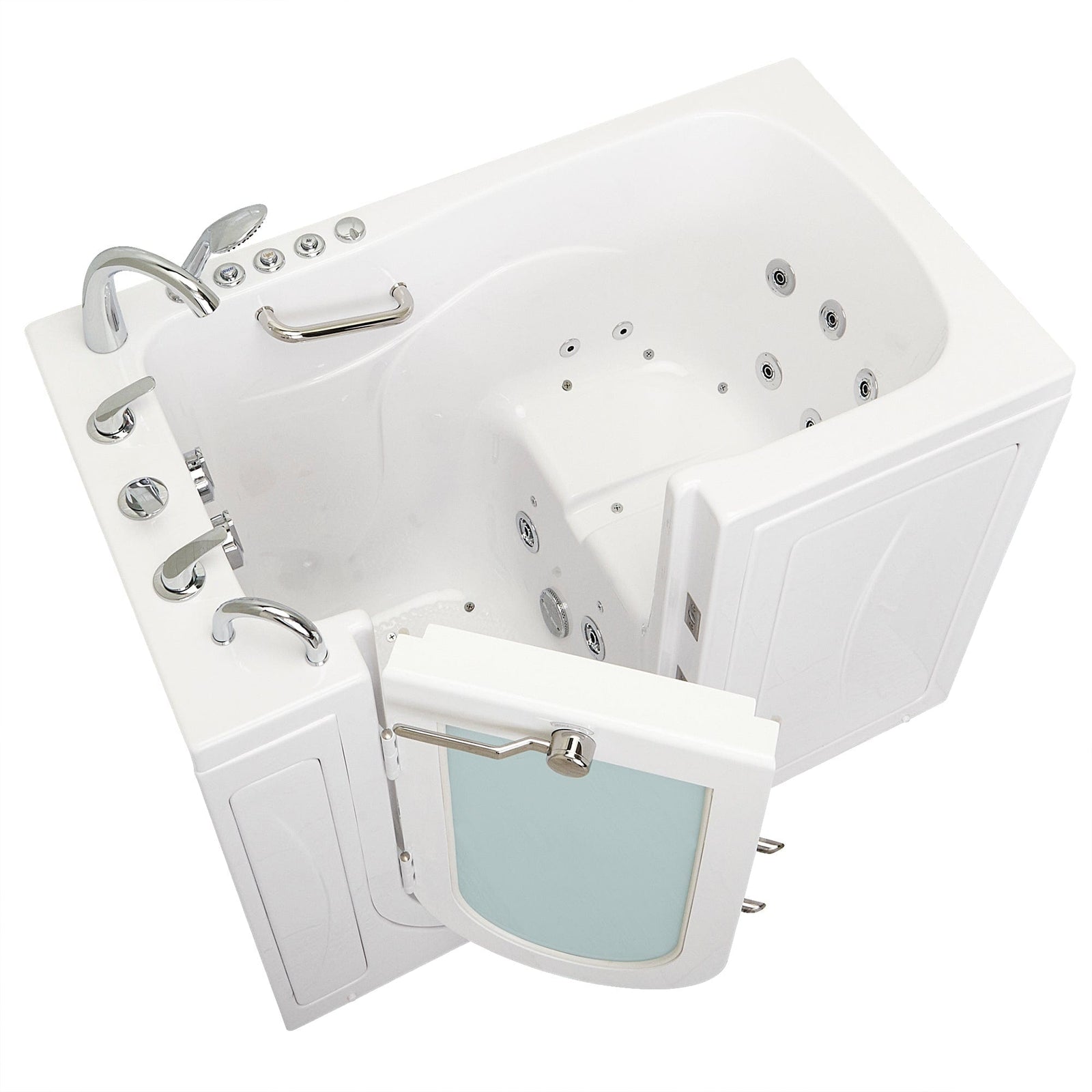 ELLA'S BUBBLES Outward Swinging Tub Ella Monaco 32x52 Walk-In Bathtub