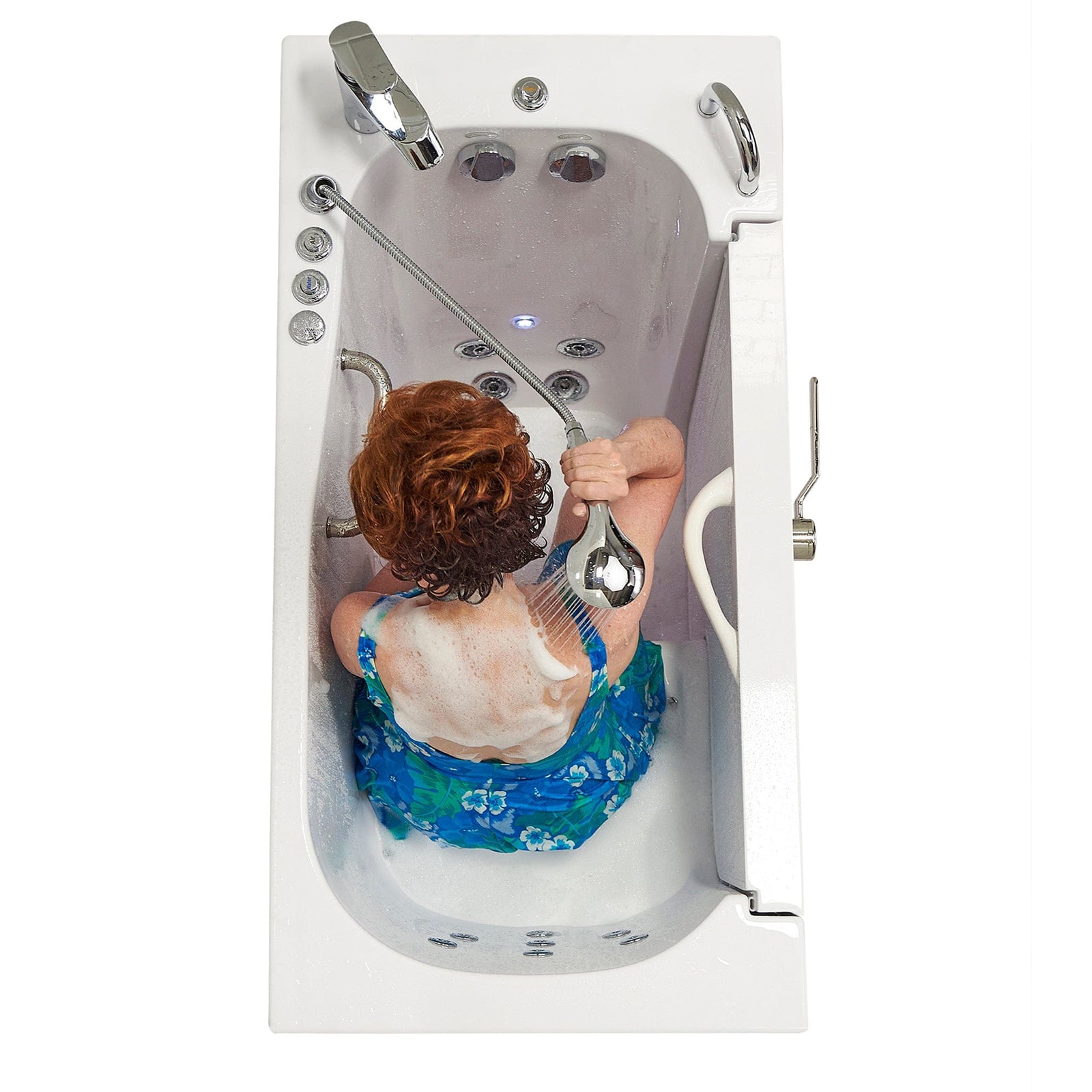 ELLA'S BUBBLES Transfer Tubs Ella Wheelchair Transfer 26x52 Walk-In Bathtub