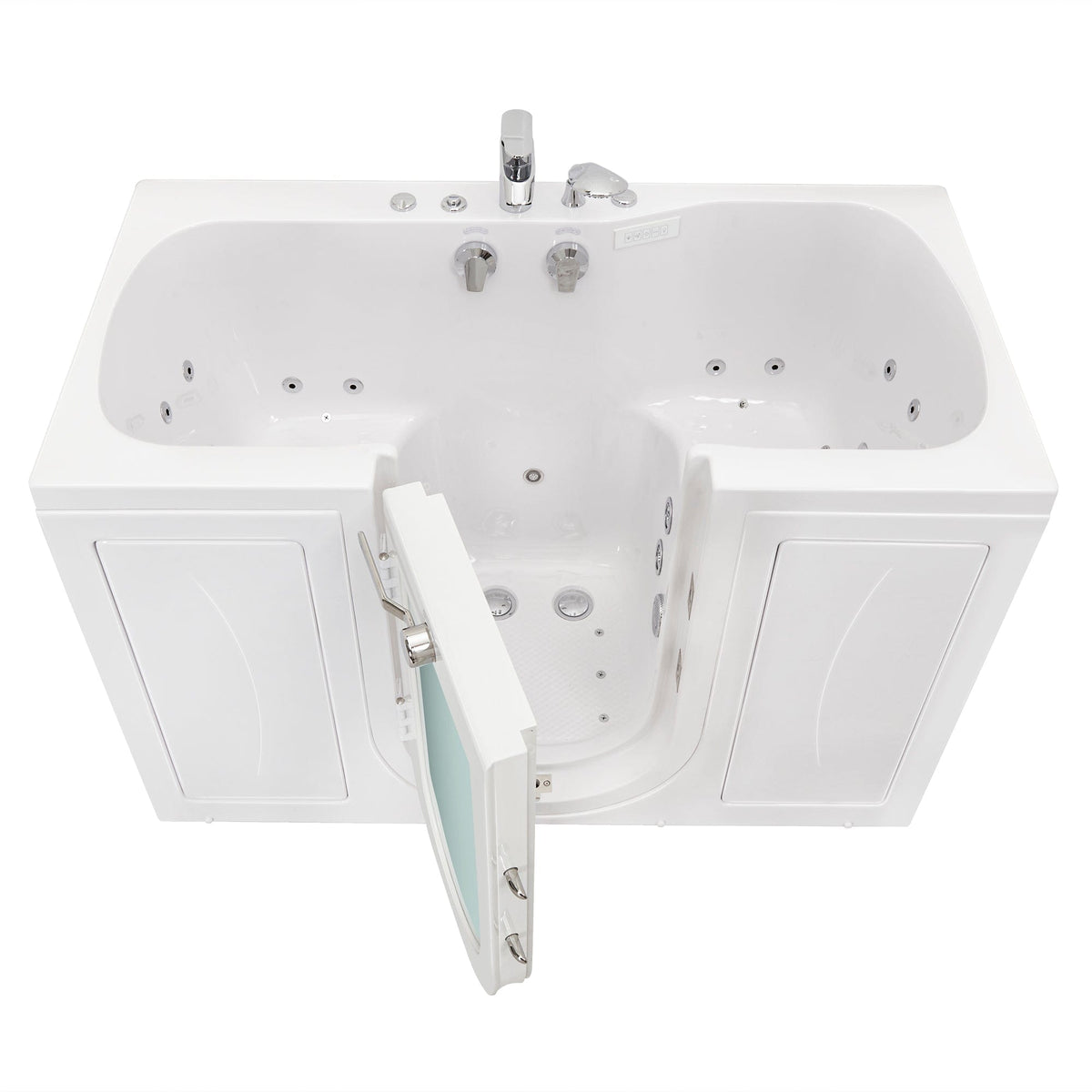 ELLA&#39;S BUBBLES Two Seater Tubs Ella Tub4Two 32x60 Two Seat Walk in Tub