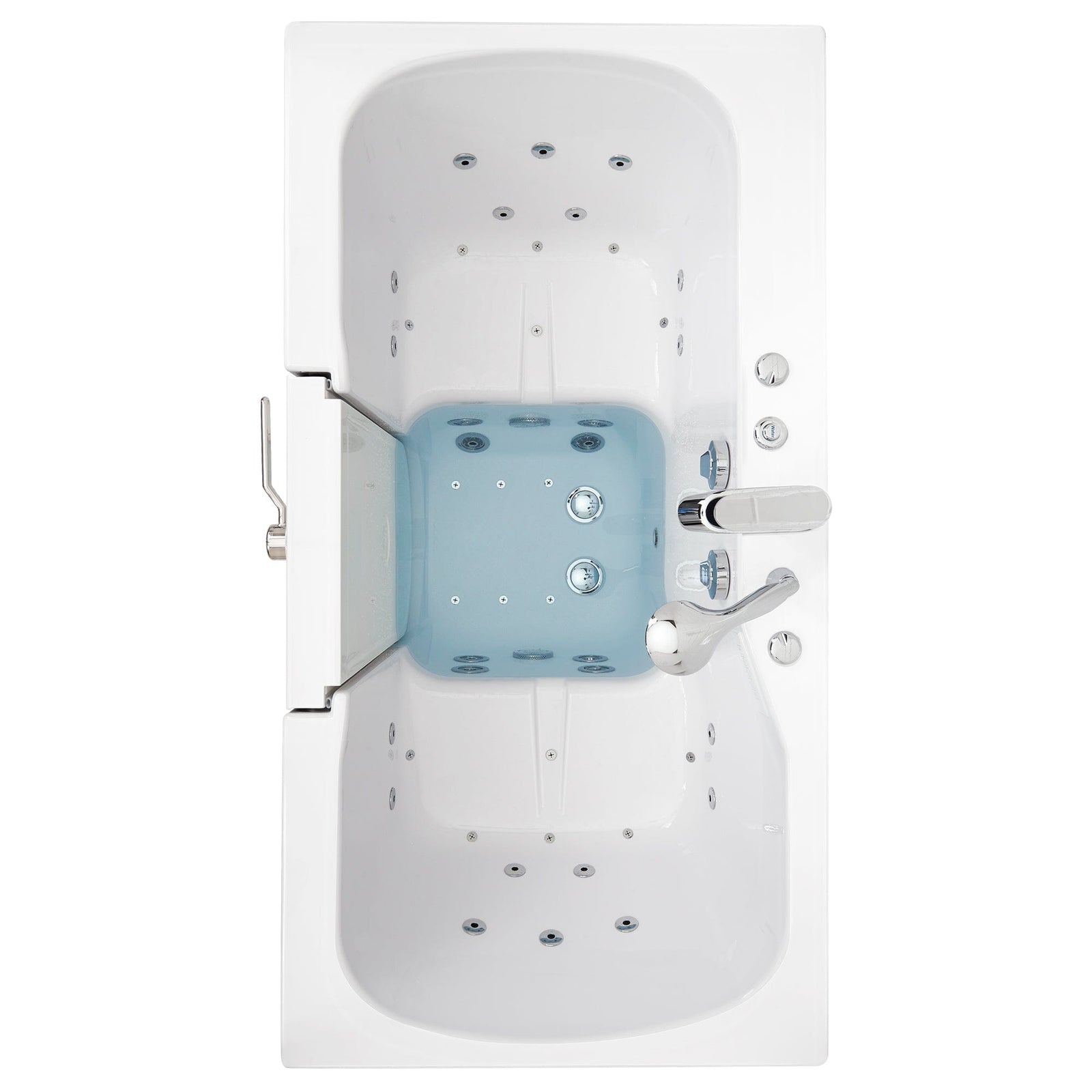 ELLA'S BUBBLES Two Seater Tubs Ella Tub4Two 32x60 Two Seat Walk in Tub