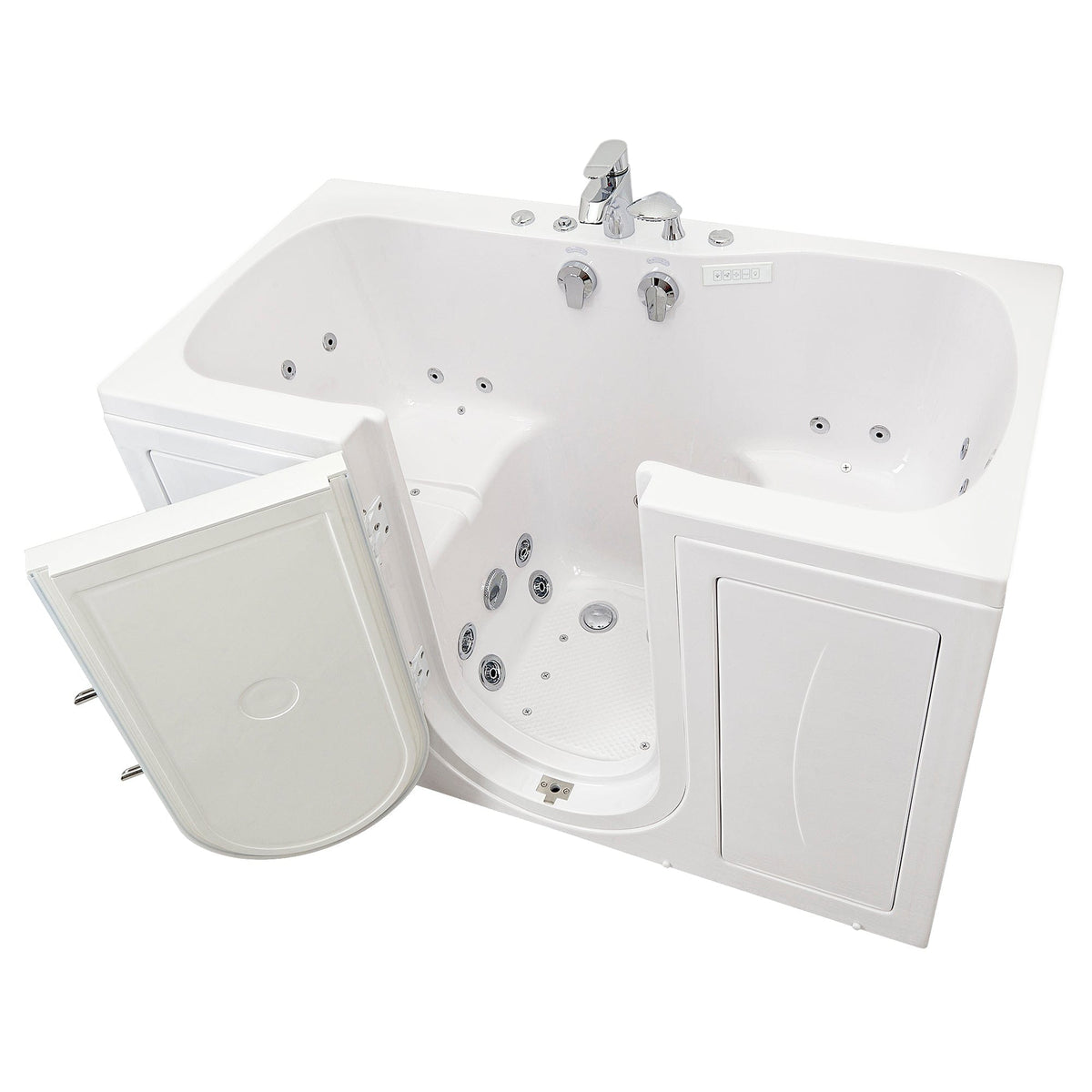 ELLA&#39;S BUBBLES Two Seater Tubs Ella Tub4Two 32x60 Two Seat Walk in Tub