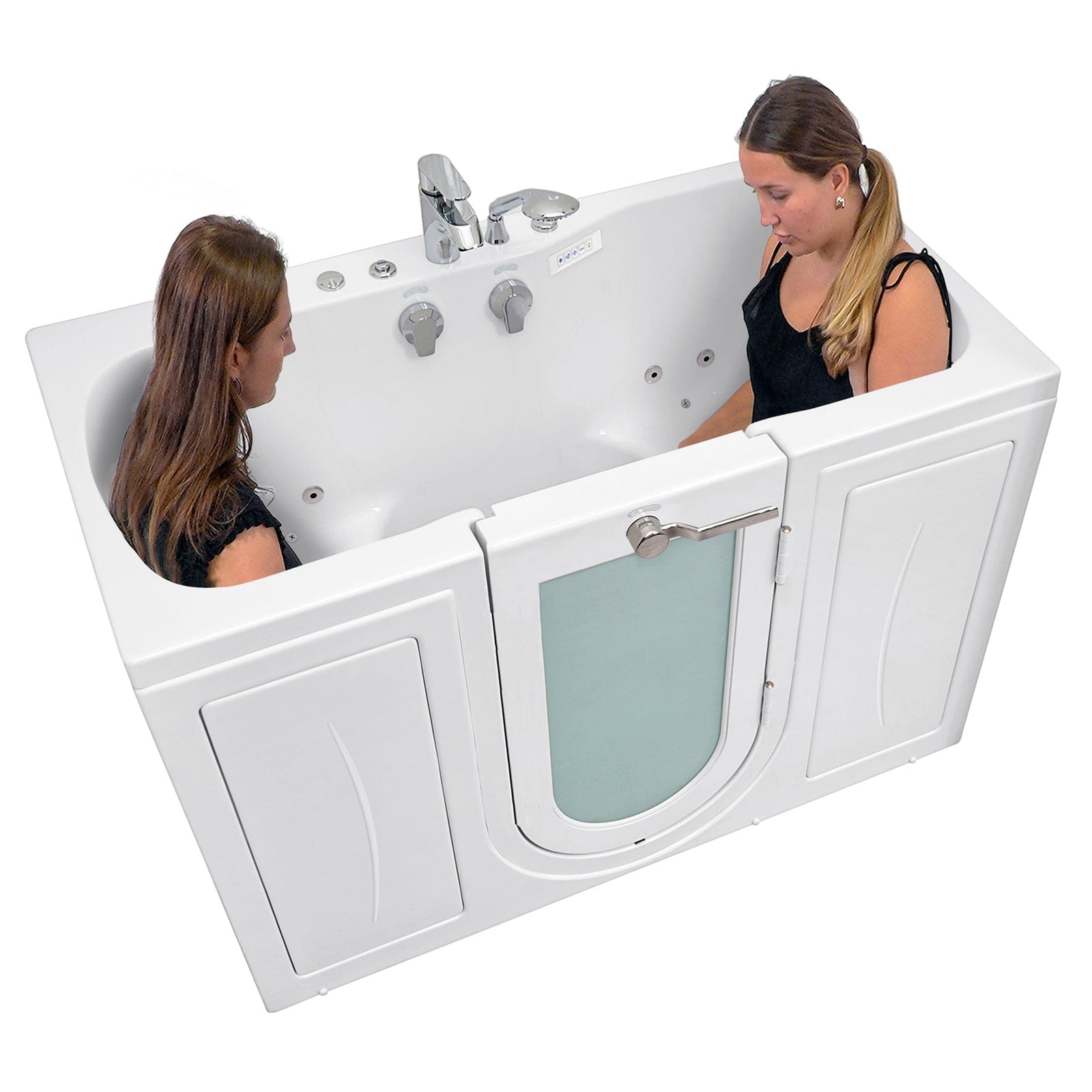 ELLA'S BUBBLES Two Seater Tubs Ella Tub4Two 32x60 Two Seat Walk in Tub