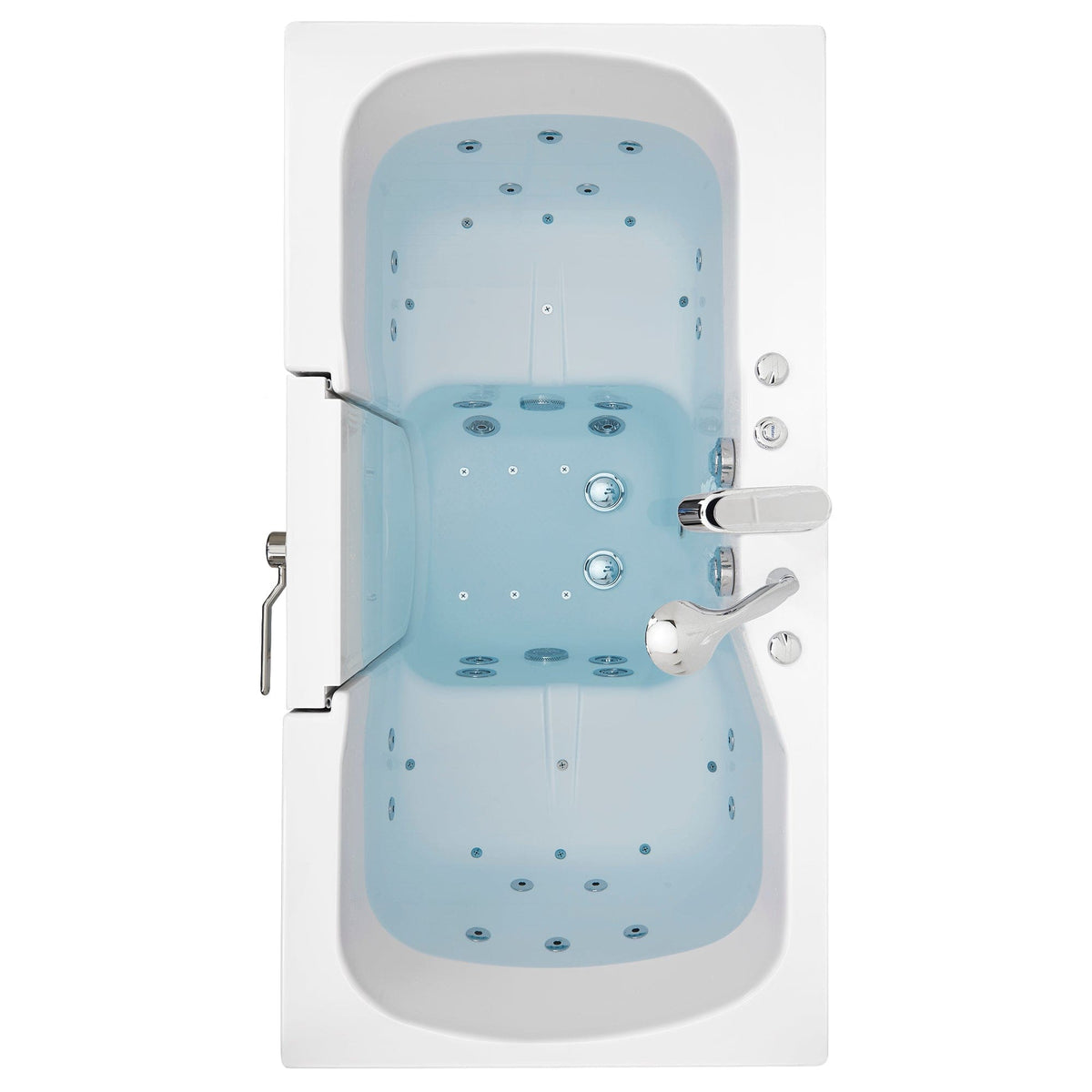 ELLA&#39;S BUBBLES Two Seater Tubs Ella Tub4Two 32x60 Two Seat Walk in Tub