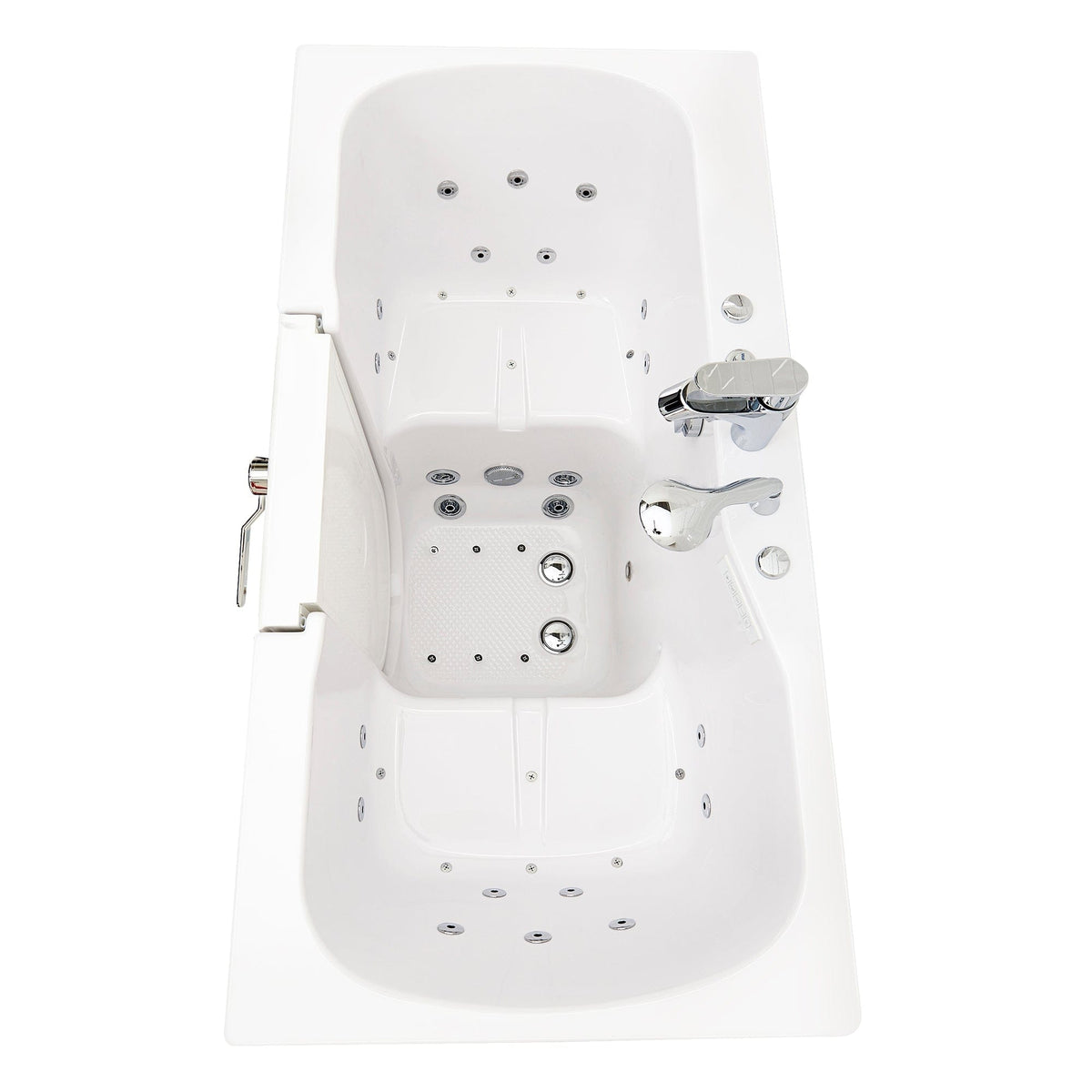 ELLA&#39;S BUBBLES Two Seater Tubs Ella Tub4Two 32x60 Two Seat Walk in Tub