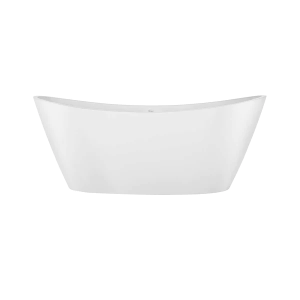 EMPAVA Freestanding Bathtub Empava 59 in. Freestanding Soaking Bathtub with LED - EMPV-59FT1518LED