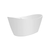 EMPAVA Freestanding Bathtub Empava 59 in. Freestanding Soaking Bathtub with LED - EMPV-59FT1518LED