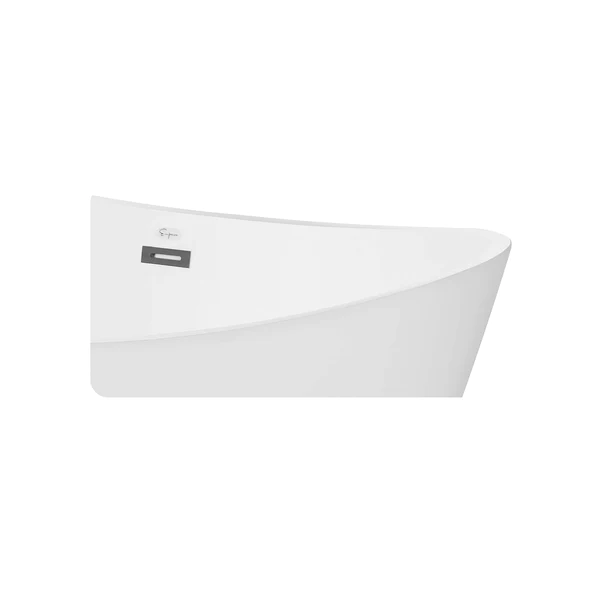 EMPAVA Freestanding Bathtub Empava 59 in. Freestanding Soaking Bathtub with LED - EMPV-59FT1518LED