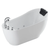 EMPAVA Freestanding Massage Bathtub Empava 59 in. Whirlpool Freestanding Acrylic Bathtub - EMPV-59AIS04