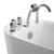 EMPAVA Freestanding Massage Bathtub Empava 59 in. Whirlpool Freestanding Acrylic Bathtub - EMPV-59AIS04