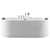 EMPAVA Freestanding Massage Bathtub Empava 67 in. Whirlpool Acrylic Freestanding Bathtub - EMPV-67AIS17