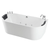 EMPAVA Freestanding Massage Bathtub Empava 67 in. Whirlpool Freestanding Acrylic Bathtub - EMPV-67AIS07