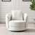 Plush Grey Boucle Lounge Chair for Stylish Living Spaces