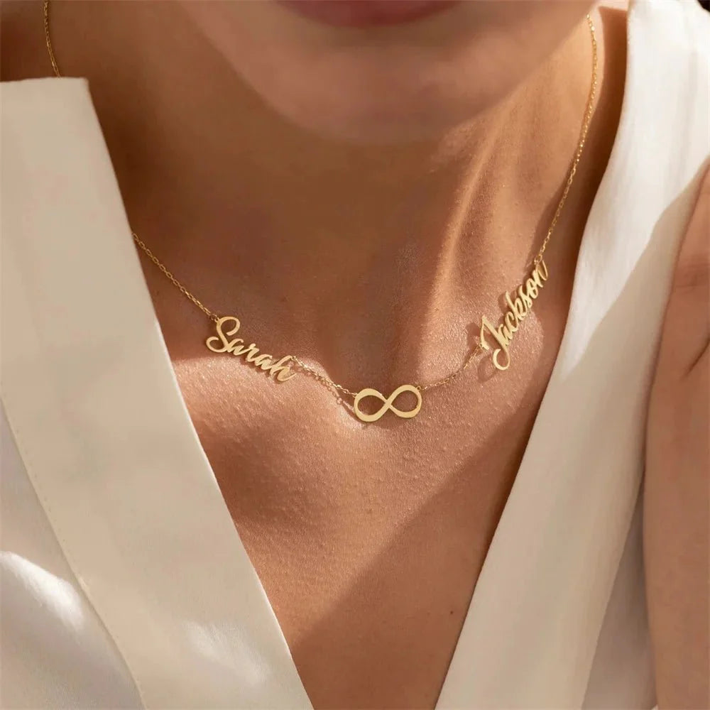 Eternal love infinity name necklace 135764