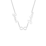 Load image into Gallery viewer, Infinity Bond Name Necklace
