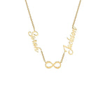 Load image into Gallery viewer, Infinity Bond Name Necklace
