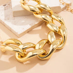 Load image into Gallery viewer, Exaggerated Chunky Cuban Link Choker Necklace
