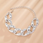 Load image into Gallery viewer, Exaggerated Chunky Cuban Link Choker Necklace
