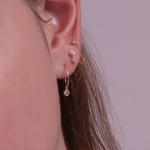 Load image into Gallery viewer, Eden Small Safety Pin Earrings
