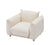 Sherpa Beige Accent Chair For Stylish Living Spaces