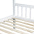 Convertible Twin Over Twin Rubber Wood Bunk Bed with Trundle