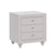 Cream Gray Queen 3-Piece Bedroom Set with Hidden LED Lighting