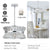 Drum Latch Style Modern Crystal Chandelier