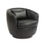 Modern Black Swivel Accent Armchair