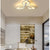 Flower-Inspired Ceiling Light with Adjustable Brightness