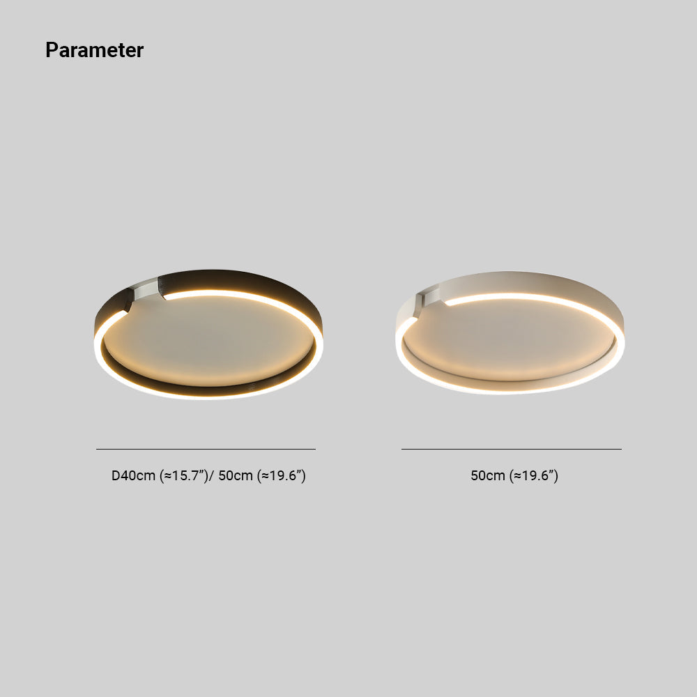 Contemporary Flush Mount Ceiling Light