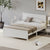 King Size Platform Bed with Solid Wood Frame