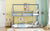 Light Gray Twin Over Twin House Floor Bunk Bed