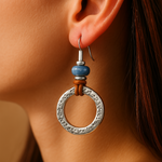 Load image into Gallery viewer, Bohemian Vintage Drop Earrings in Silver
