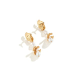 Load image into Gallery viewer, Floral Pearl Blooming Earrings
