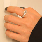 Load image into Gallery viewer, Forever Connected Knot Ring
