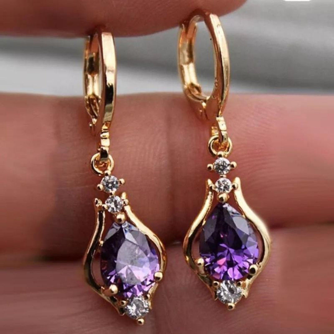 Kate Rainbow Heart Earrings