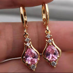 Load image into Gallery viewer, Kate Rainbow Heart Earrings
