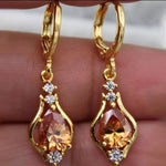 Load image into Gallery viewer, Kate Rainbow Heart Earrings
