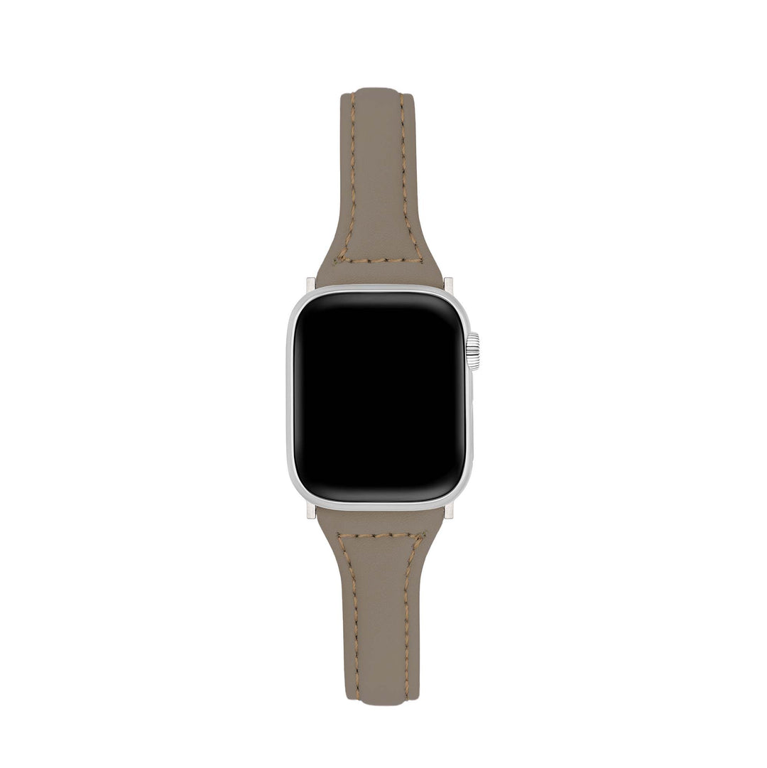 Bold Genuine Leather Minimalist Apple Watch Bands for Women