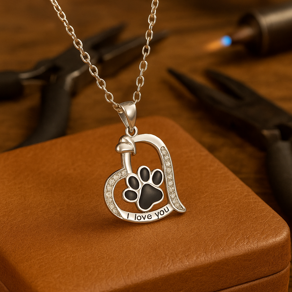 Elegant Heart Pendant Necklace