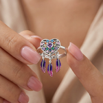 Load image into Gallery viewer, Dream Catcher Message Ring

