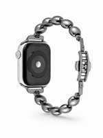 Load image into Gallery viewer, Black Beaded Bracelet for Apple Watch S10-1/SE/Ultra – 38–49mm
