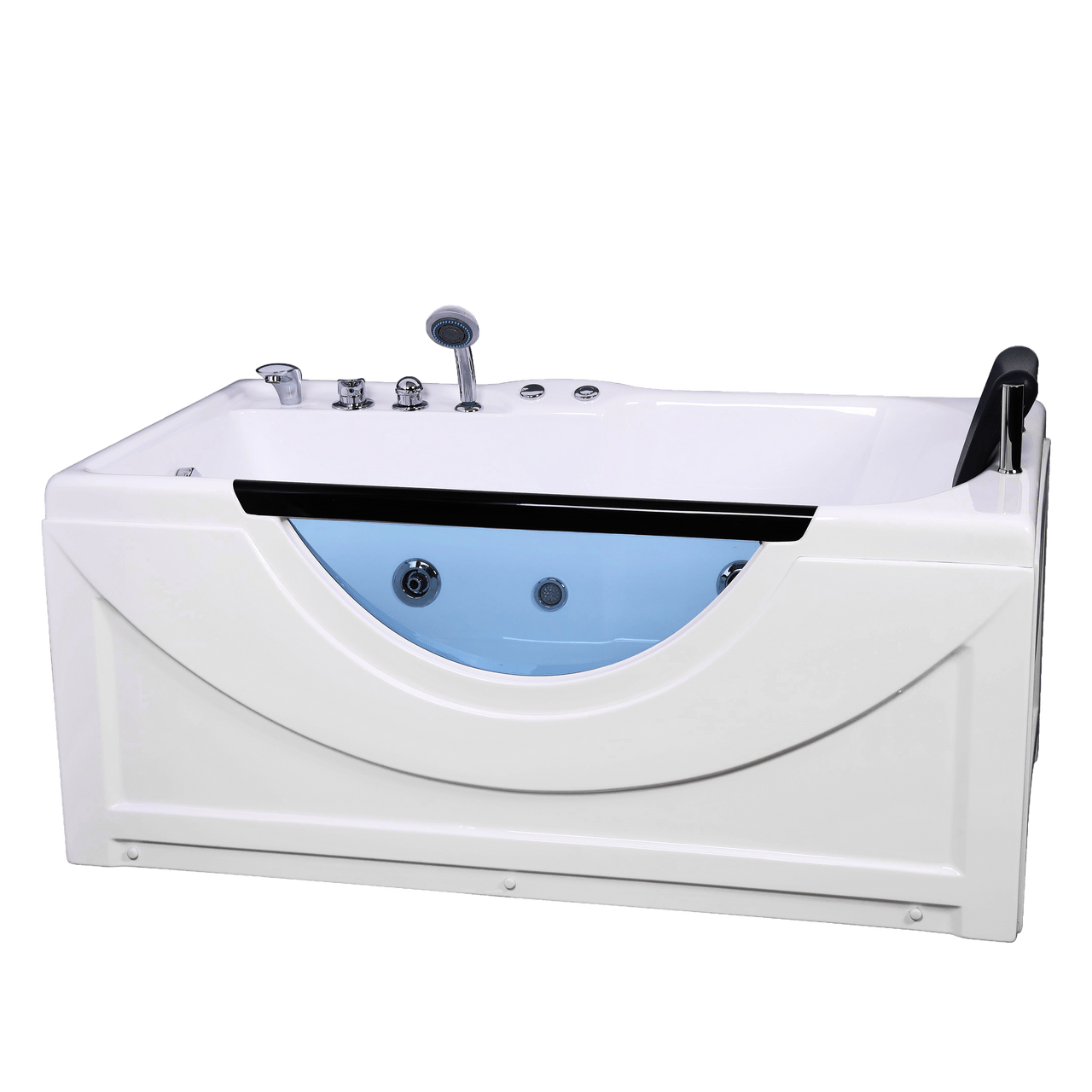 HOMEWARD BATH Homeward Bath Lexi Free-Standing Whirlpool Bathtub-G017